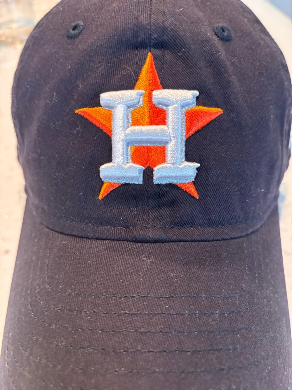 Houston Astros Navy Embroidered 'H' Star Baseball Cap